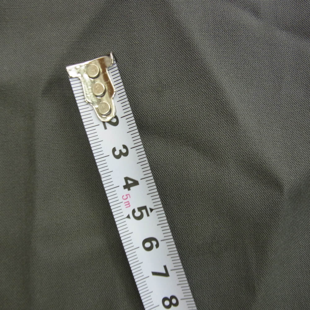 WACKO MARIA ワコマリア 25SS 50'S SHIRT L/S 刺繍 ロゴ オープンカラー 長袖 シャツ チャコール系 M【中古】