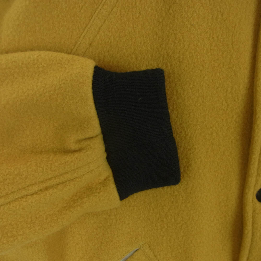 WEIRDO ウィアード WRD-21-AW-02 POLICE SQ JACKET スタジャン ジャケット 日本製 イエロー系 MUSTARD XL【美品】【中古】