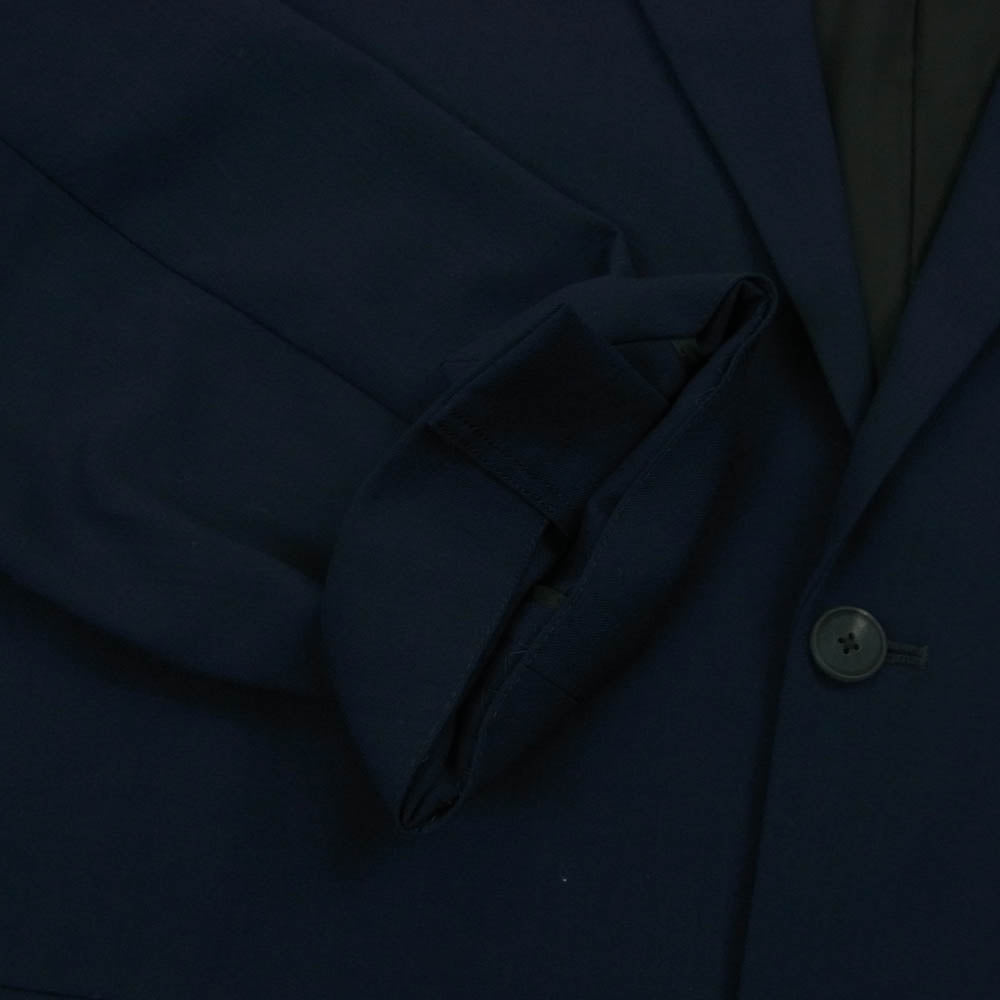 ATON エイトン JKAGGM0203 HIGH TWIST WOOL JACKET ハイツイスト ウール ジャケット ネイビー系 075 NAVY 04【極上美品】【中古】