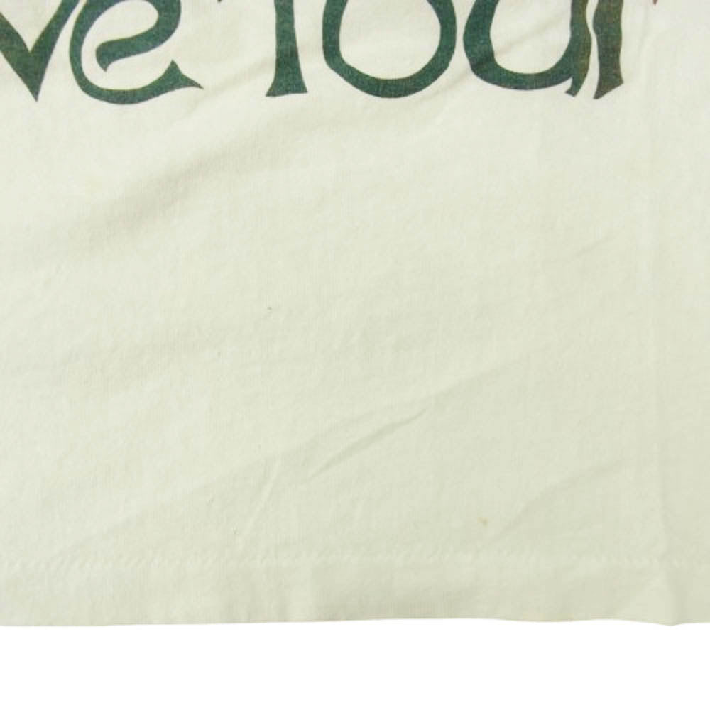 ジャイアント 90s 93年 lenny kravitz universal love tour Tシャツ オフホワイト系 XL【中古】