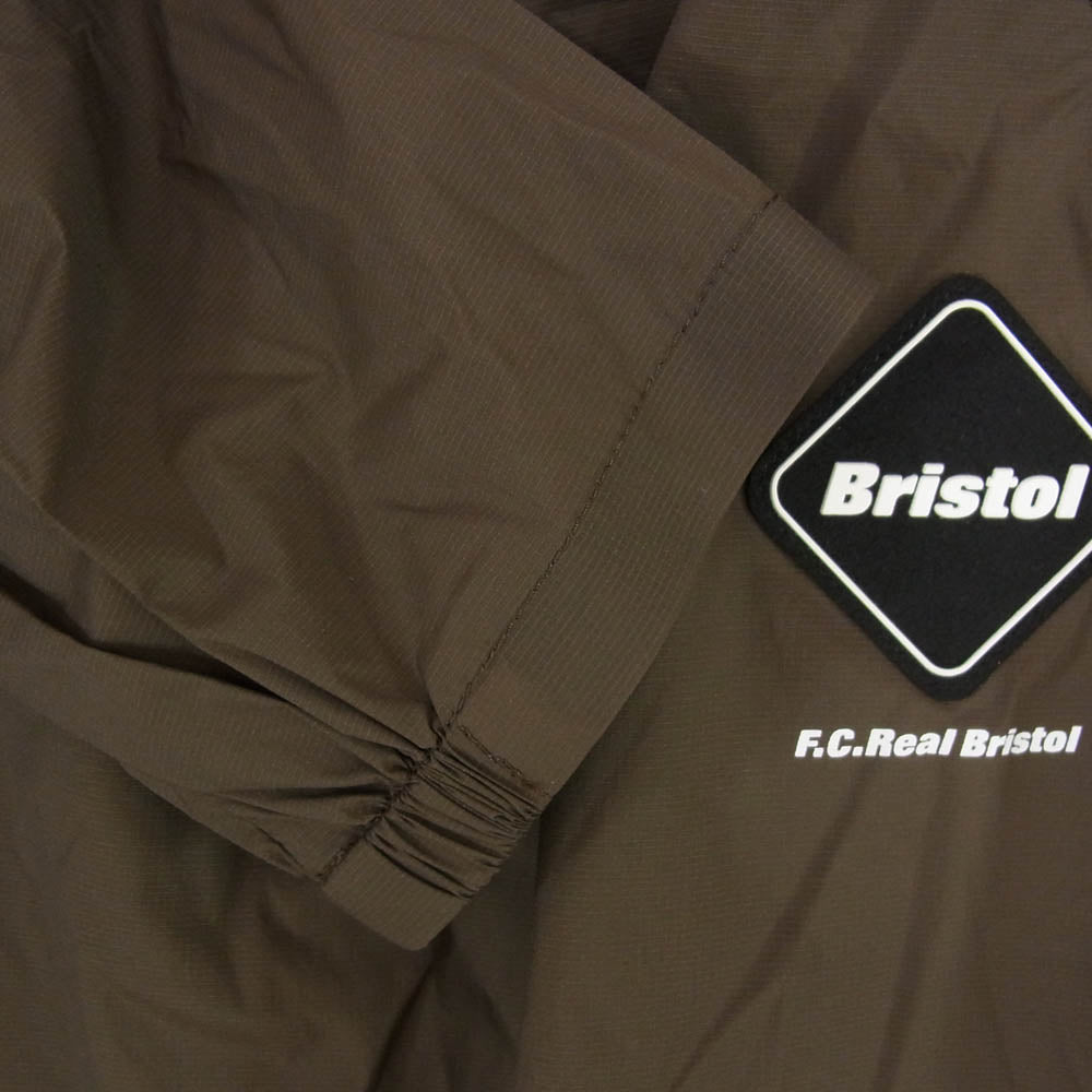 F.C.R.B. エフシーアールビー FCRB-252059 LIGHT WEIGHT BREATHABLE PISTE BROWN ライトウェイト ピステ ブルゾン ブラウン系 L【極上美品】【中古】