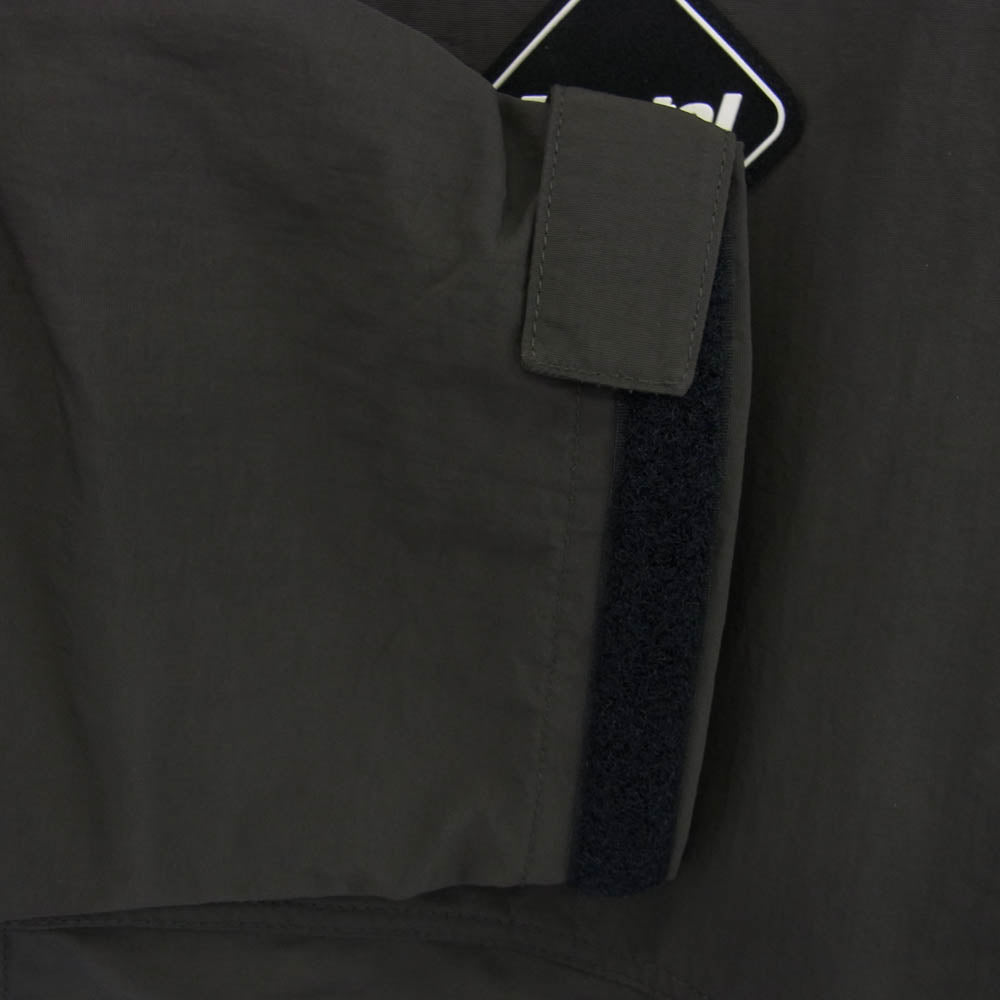 F.C.R.B. エフシーアールビー FCRB-252050 NYLON HOODED BLOUSON ナイロン フーデッド ブルゾン ジャケット チャコール系 L【極上美品】【中古】