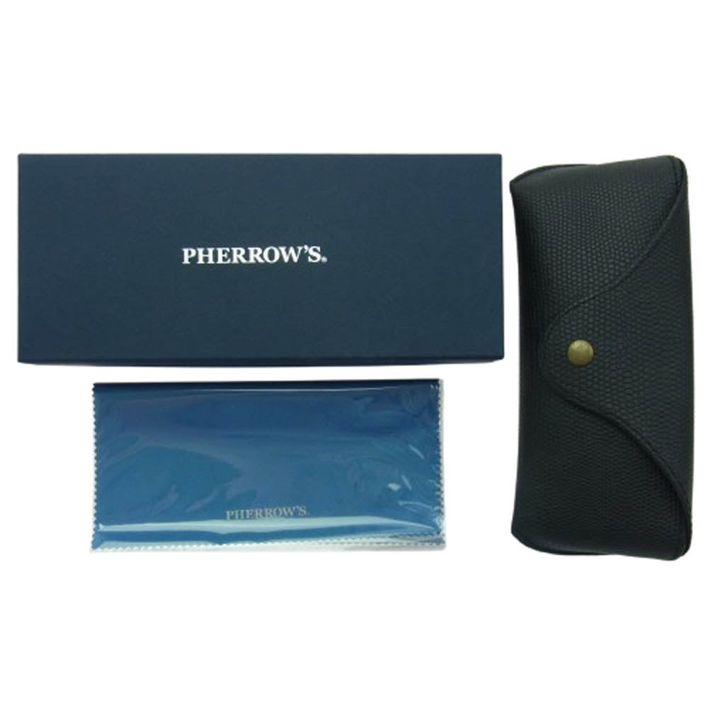 Pherrow's フェローズ PARIS MIKI パリミキ サングラス アイウェア ブラック系 46□24-147【中古】