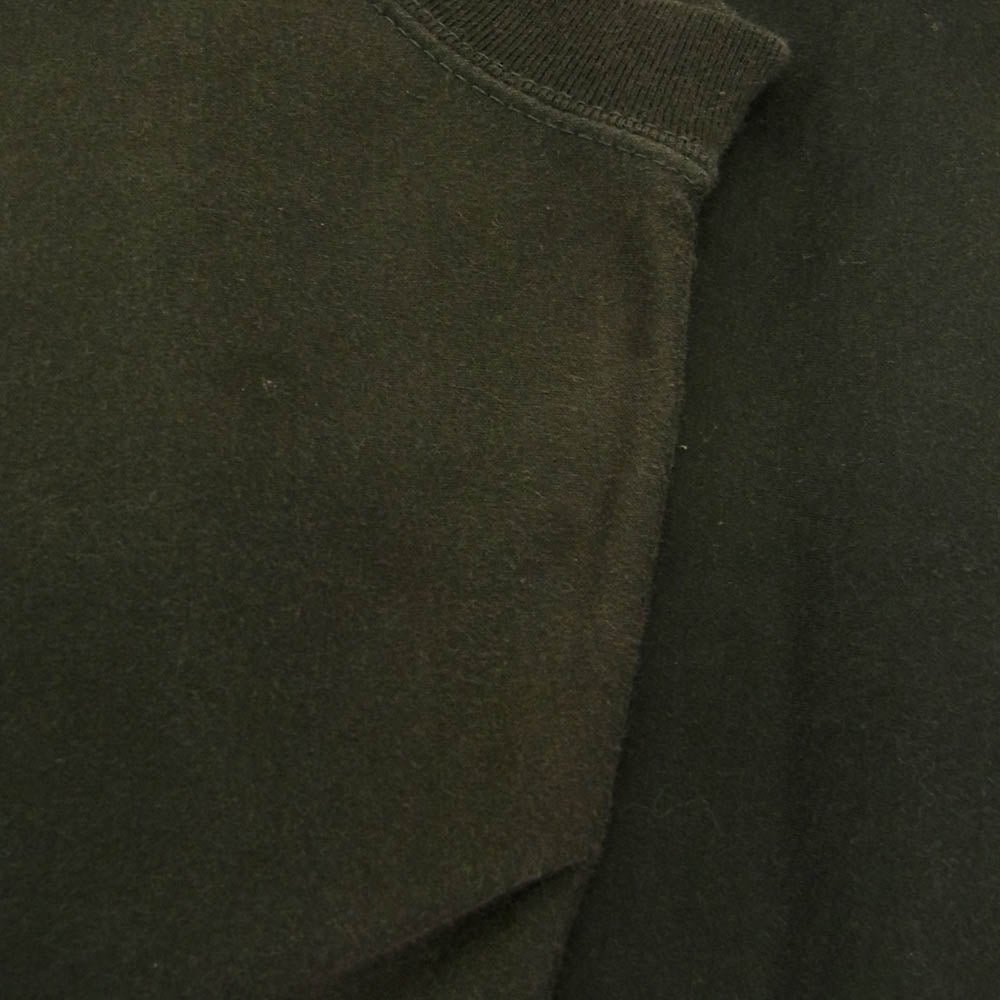 AURALEE オーラリー A7SP04NU カットオフ 半袖 カットソー Tシャツ ダークグレー系 1【中古】