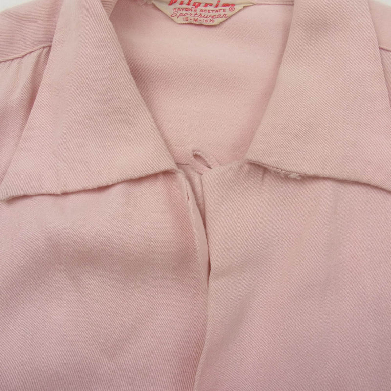 ヴィンテージ 50s PILGRIM ピルグリム レーヨン オープンカラー