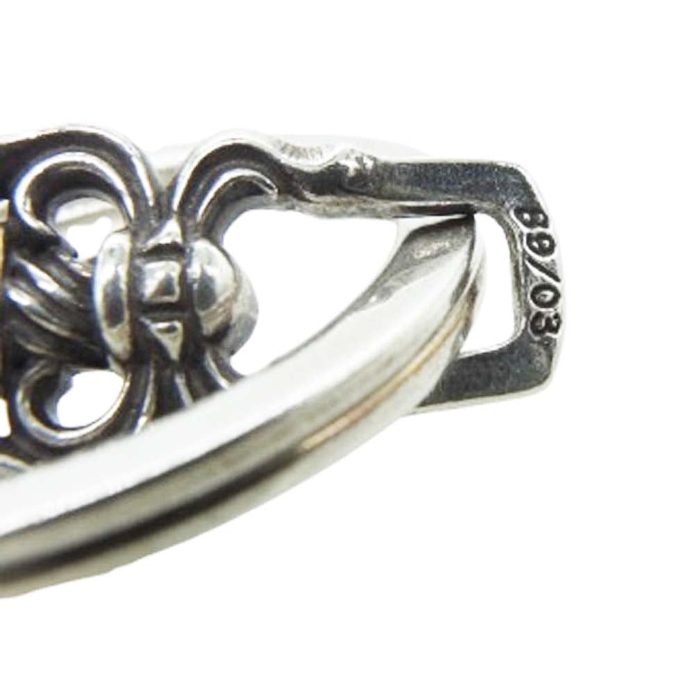 CHROME HEARTS クロムハーツ(原本無) RNG&No5 DGGR キーリング #5ダガー キーリング シルバー系【中古】