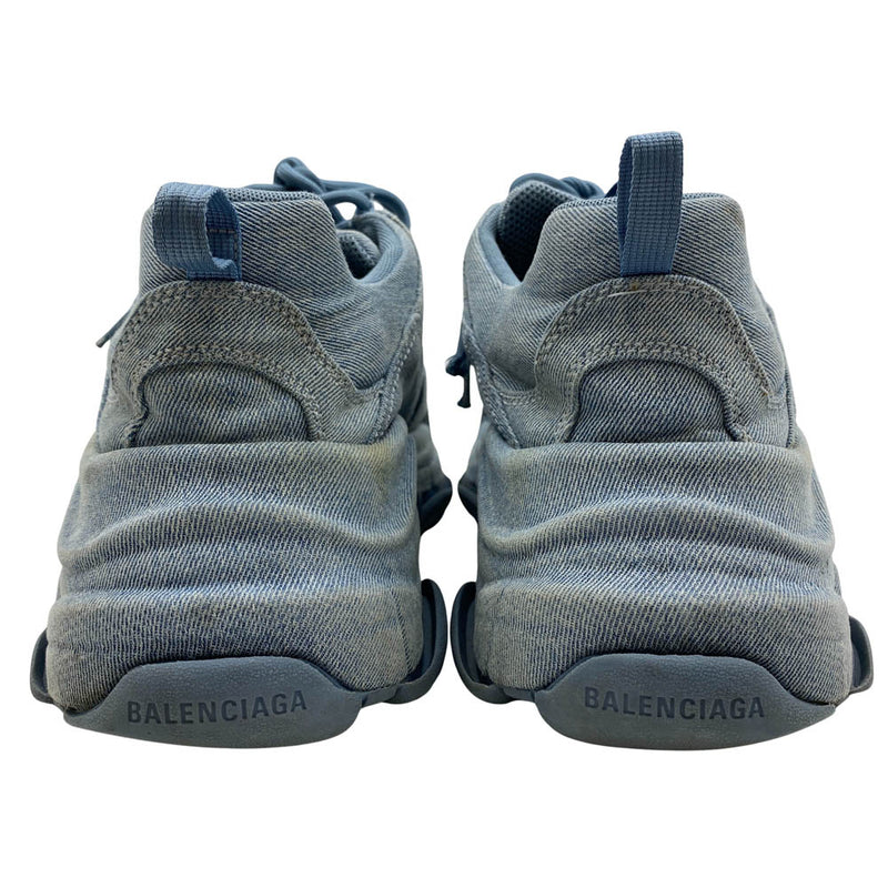 BALENCIAGA バレンシアガ 536737 TRIPLE S TRAINERS デニム トリプルS