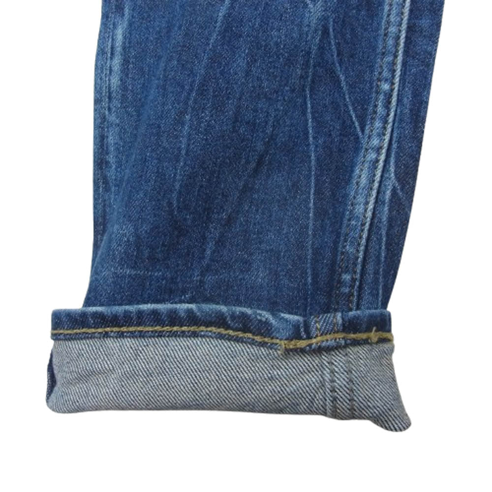 DENHAM デンハム RAZOR SLIM FIT ボタンダウン スリムフィット デニムパンツ インディゴブルー系 W28L32【中古】