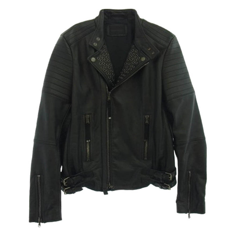 DIESEL ディーゼル セミダブル レザー バイカー ライダース