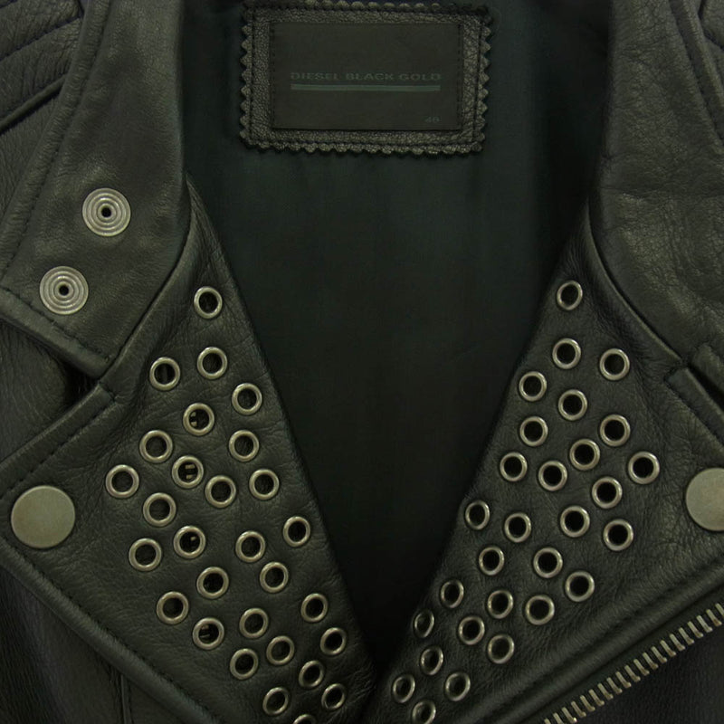 DIESEL ディーゼル セミダブル レザー バイカー ライダース