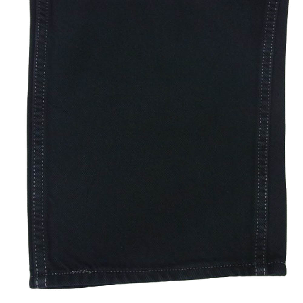 Levi's リーバイス A1120-0001 RED レッド PLEATED TROUSER JACK STRAW ブラックヘンプ混 デニム パンツ ブラック系 28【新古品】【未使用】【中古】