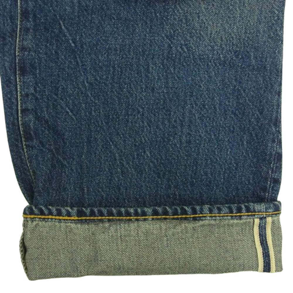 Levi's リーバイス 50155-0094 LVC 501XX 1955モデル ユーズド加工 デニム パンツ インディゴブルー系 34【美品】【中古】