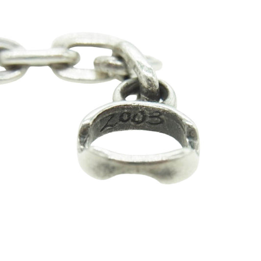 TRAVIS WALKER トラヴィスワーカー オーバルリンク ネックチェーン シルバー系 46cm【中古】