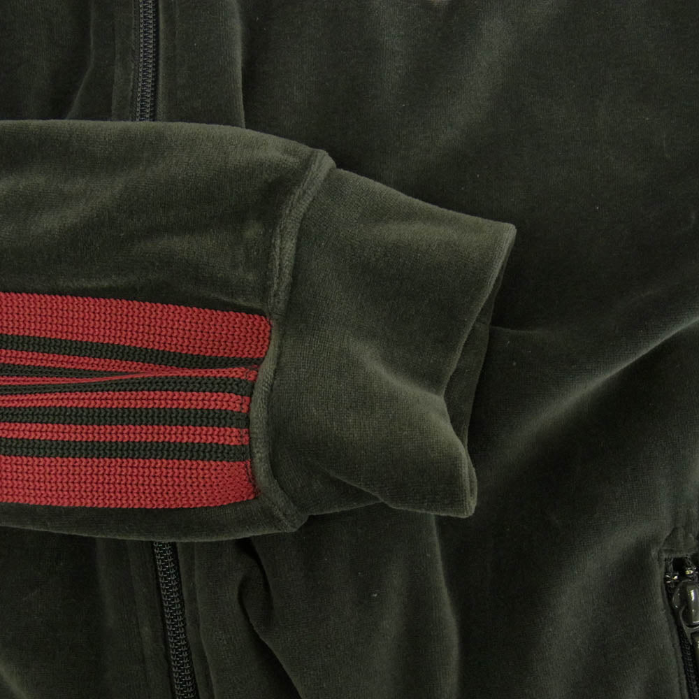 Needles ニードルス MR291 R.C. Track Jacket C/PE Velour ベロア トラックジャケット グレー系 L【中古】