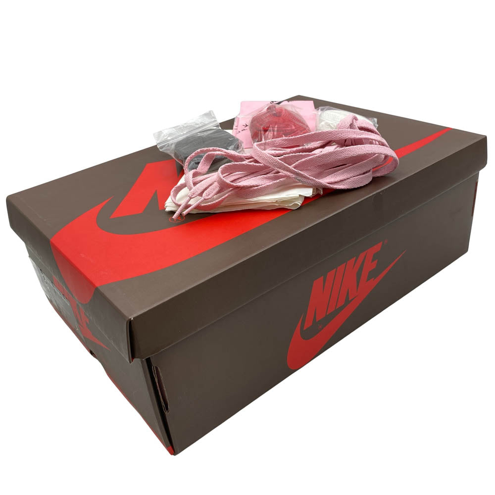 NIKE ナイキ CD4487-100 × TRAVIS SCOTT AIR JORDAN 1 HIGH OG TS SP フェイクバスターズ鑑定済 トラヴィススコット エアジョーダン1 ハイカットスニーカー ダークモカ系 28.5cm【中古】