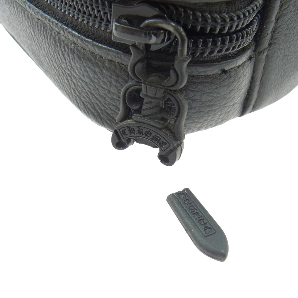CHROME HEARTS クロムハーツ(原本無) RUMPLEFORESKIN-A ダガーテンプル 眼鏡 アイウェア ブラック系【中古】