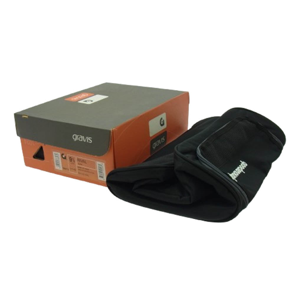 GOODENOUGH グッドイナフ RIVAL BLACK ライバル ブラック グッドイナフ シューズケース付 スニーカー ブラック系 27.5cn【中古】