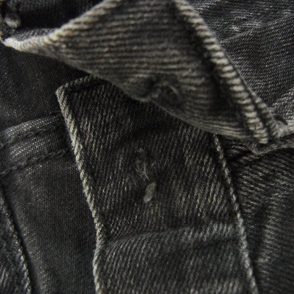 MINEDENIM マインデニム 1608-1020-96-282 ダメージ ウォッシュ加工 ストレッチ ブラック スキニー デニムパンツ ブラック系 5【中古】