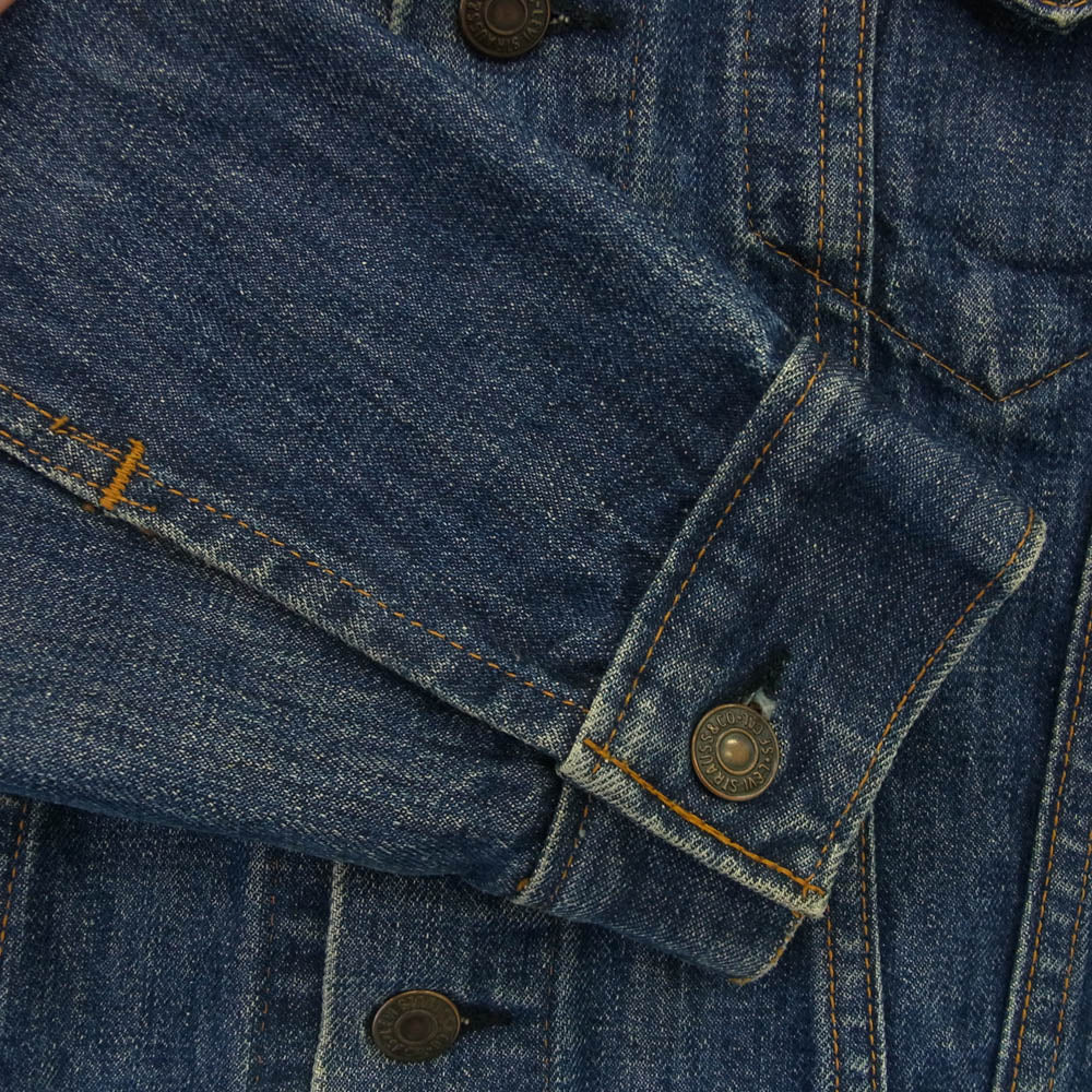 Levi's リーバイス Vintage small e 4th ボタン裏526 ヴィンテージ スモールe デニム ジャケット インディゴブルー系 38【中古】
