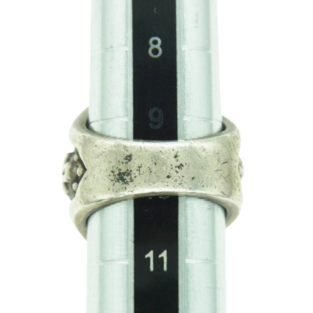 ROYAL ORDER ロイヤルオーダー QUEEN クイーン リング シルバー系 10号【中古】