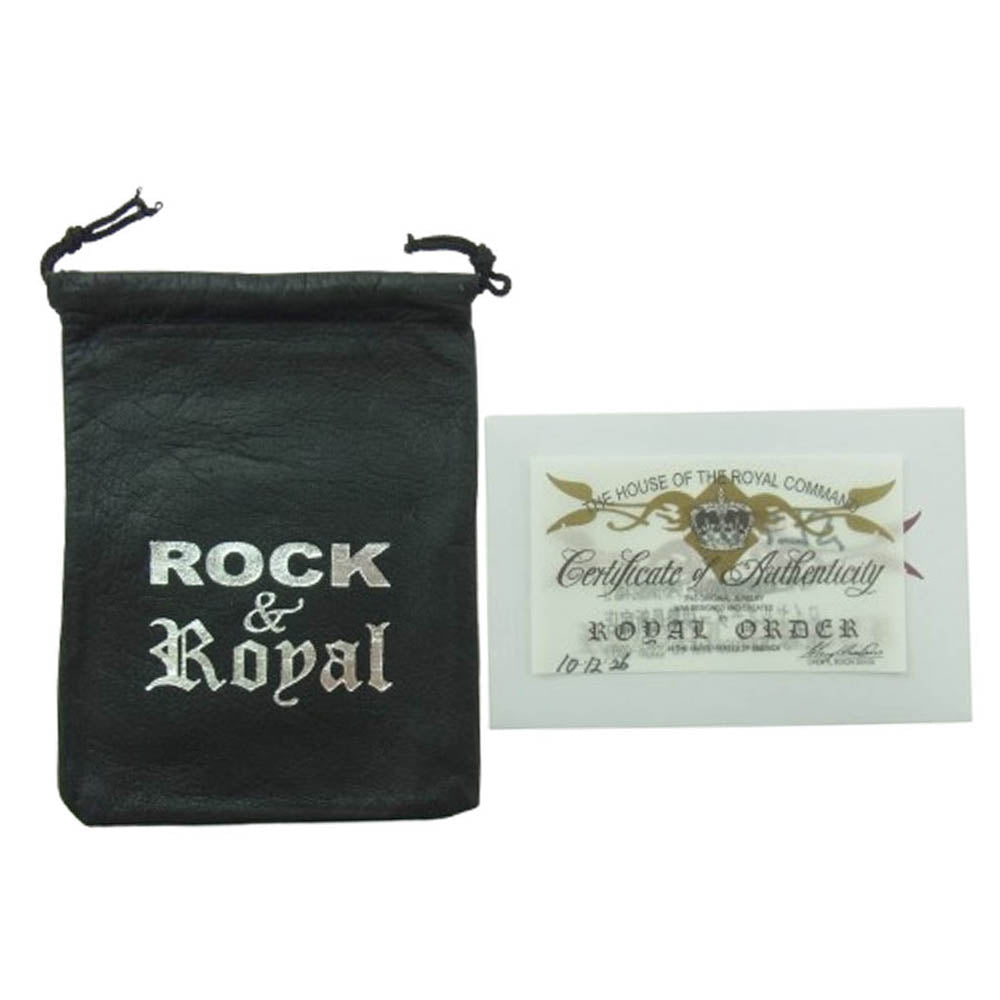 ROYAL ORDER ロイヤルオーダー スカル ZIPPO ジッポライター シルバー系【中古】