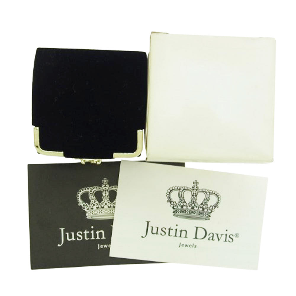 Justin Davis ジャスティンデイビス SRJ592 × 内山英雄 J×U CRYPT スカル マリア ジルコニア リング シルバー系 21号【中古】