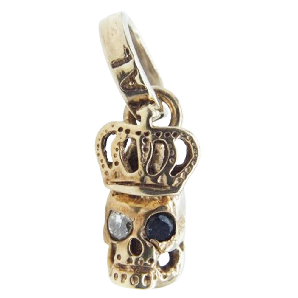  Order ロイヤルオーダー スカル クラウンネックレス 925 ROYAL ORDER ロイヤルオーダー 9K GOLD Skull w/ Crown ゴールド