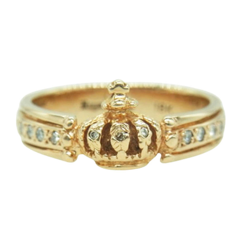 ロイヤルオーダーリング　9号 ROYAL ORDER ロイヤルオーダー 18K YELLOW GOLD CROWN ＆ TRIPLE