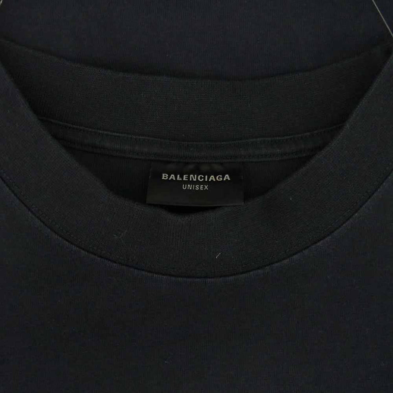 BALENCIAGA バレンシアガ 764235 TQVI5 Political Stencil T-shirt