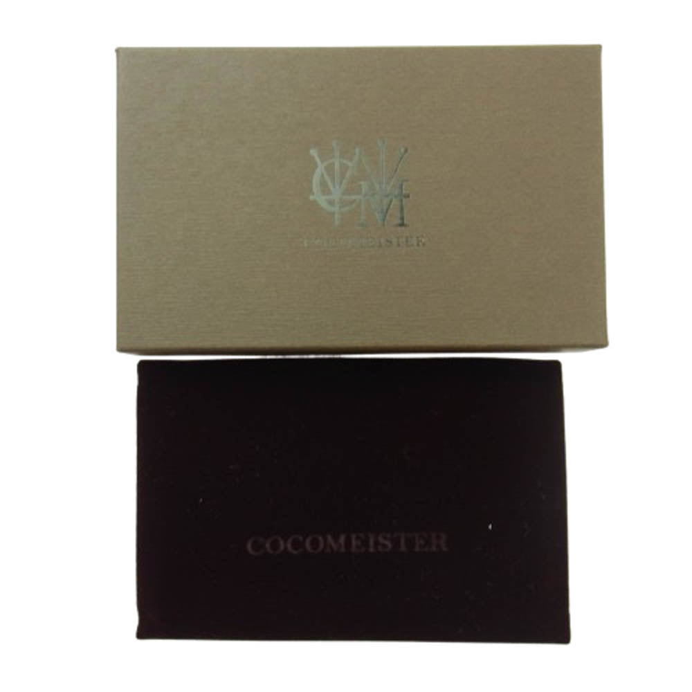 COCOMEISTER ココマイスター GOOD OLD COIN CASE グッドオールドスタンダード ミニジップ コインケース グレー系【極上美品】【中古】