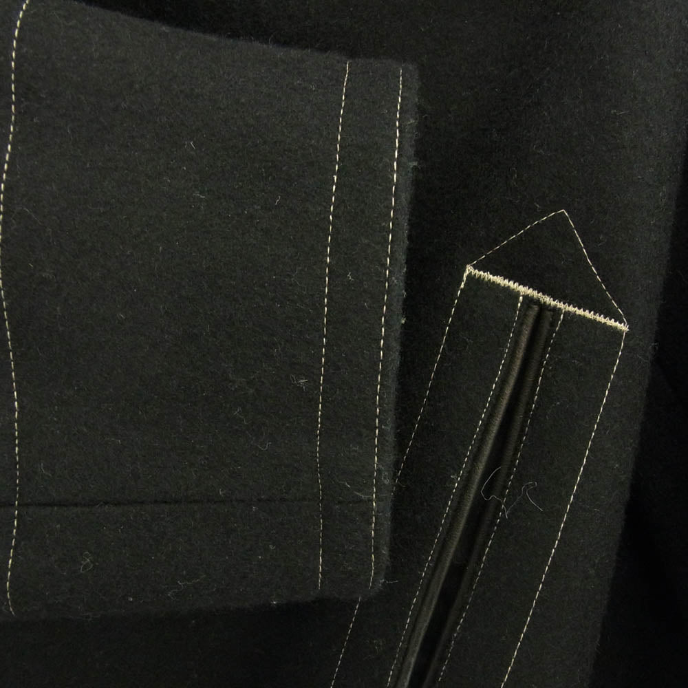 LOST CONTROL ロストコントロール L22A3-4017 WW1 P-Coat ウール ピーコート ブラック系 40【中古】