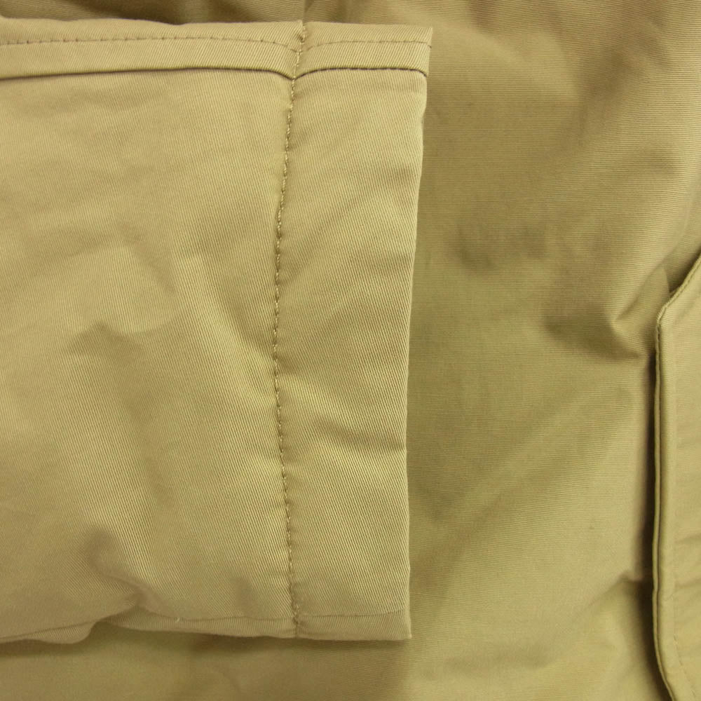 WOOLRICH ウールリッチ WOOU0727 NEW ARCTIC PARKA ニュー アークティックパーカ フーデッド ダウンジャケット ベージュ系 S【極上美品】【中古】