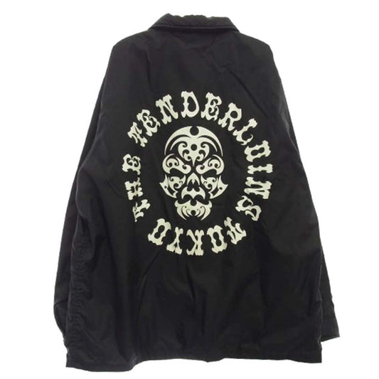 TENDERLOIN テンダーロイン T-NYLON COACH JKT BS ボルネオスカル コーチ ジャケット ブラック系 S【極上美品】【中古】