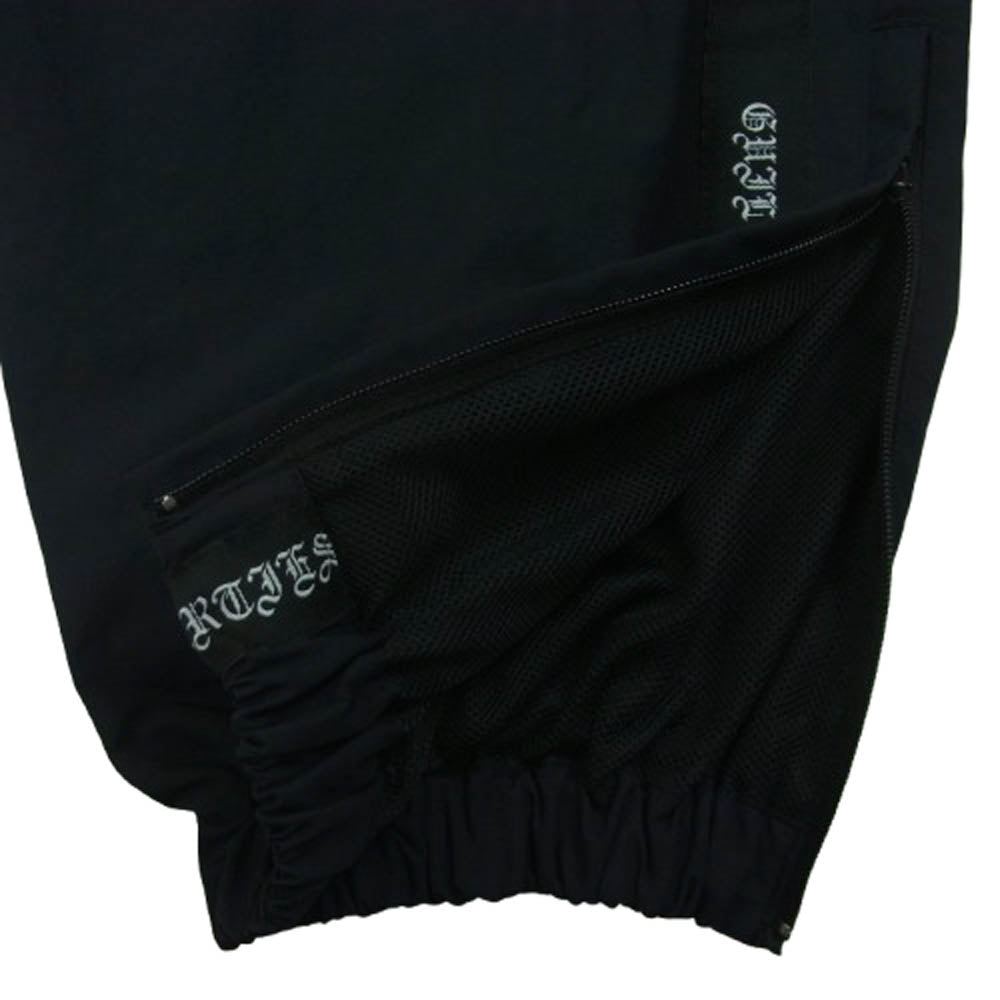 WACKO MARIA ワコマリア 25SS-WMO-TP01 TRACK PANTS TYPE-1 ロゴ刺繍 トラック パンツ タイプ1 ブラック系 BLACK M【極上美品】【中古】