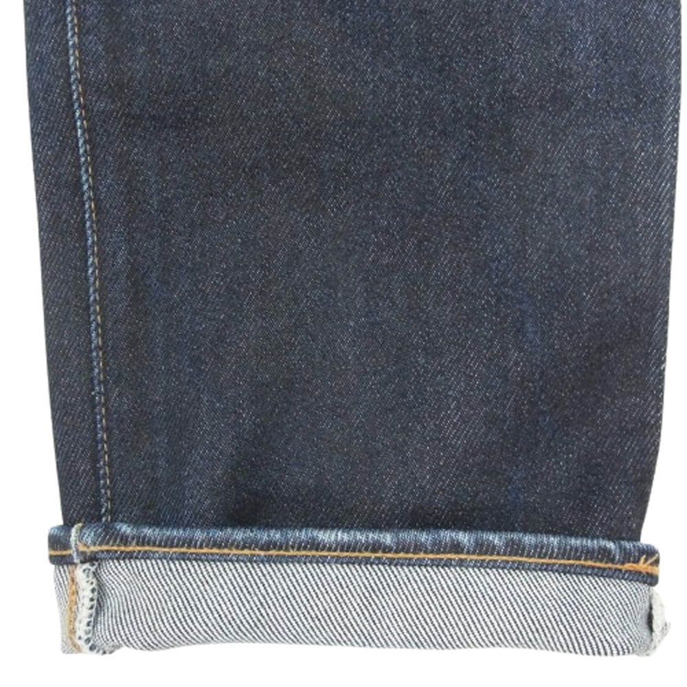 IRON HEART アイアンハート 21oz セルビッチ ストレート デニム パンツ インディゴブルー系 31【中古】