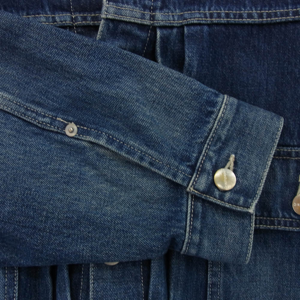 GRAPHPAPER グラフペーパー 25SS GM251-30185DB Selvage Denim Jacket セルヴィッジ デニム ジャケット インディゴブルー系 1【中古】