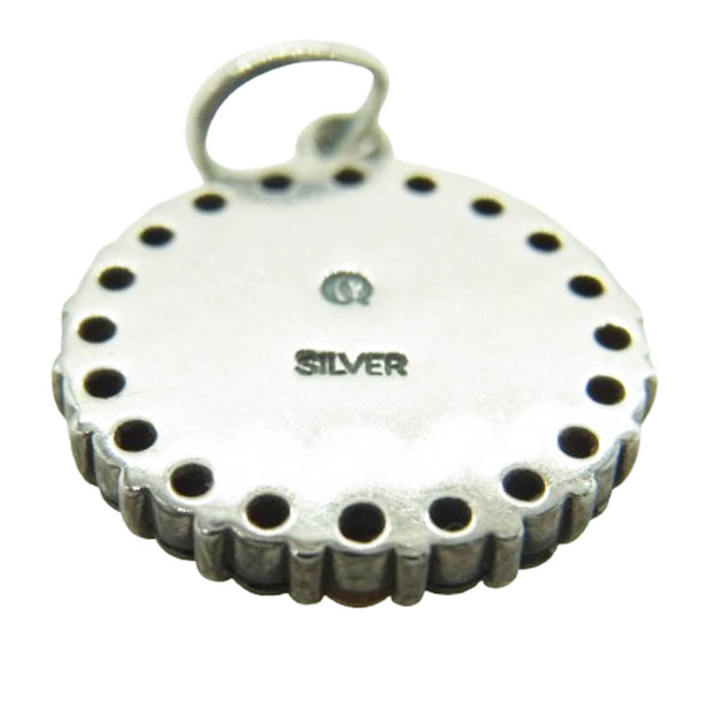 アクアシルバー ペンダントトップ ブラック ブラウン シルバー系 ブラウン系【中古】