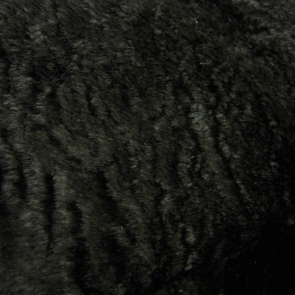 SAINT LAURENT サンローラン 16AW 437605 Y592N アストラカン フェイクファー ダブルブレスト コート ブラック系 M【中古】