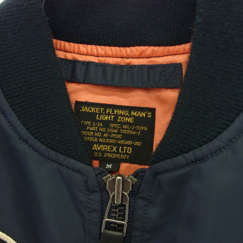 AVIREX アヴィレックス レディース L-2A ブラックエース フライト