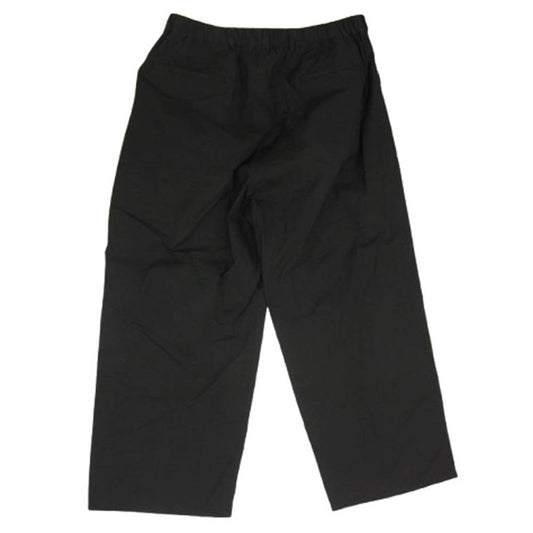 GRAPHPAPER グラフペーパー 23SS GM231-40196B Stretch Typewriter Wide Chef Pants ストレッチ タイプライター ワイドシェフパンツ ブラック系 F【中古】
