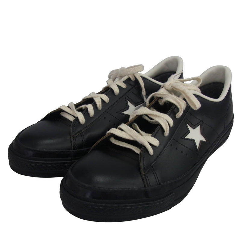 【即決】美品 CONVERSE コンバース スニーカー レザー ベルクロ ネクスター ホワイト系 25.5 [240001215068]【中古】メンズ CONVERSE コンバース スニーカー レザー オールスター J ハイカット