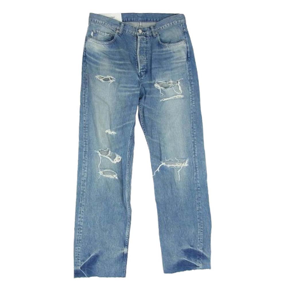 AMBUSH アンブッシュ BMYA015F21DEN001 12112923 ダメージ加工 デニム 