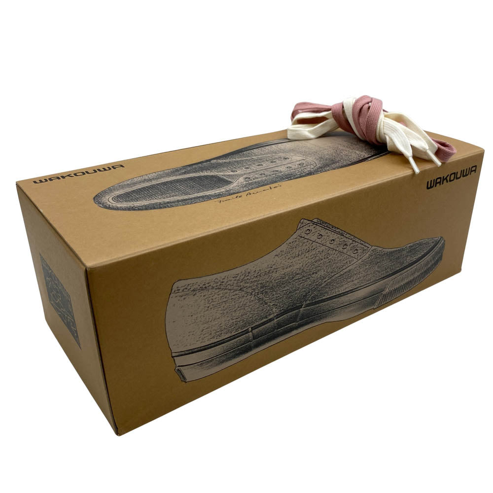 ワクワ G18 ANATOMICA アナトミカ キャンバス ハイカット スニーカー ピンク系 24.5cm【中古】