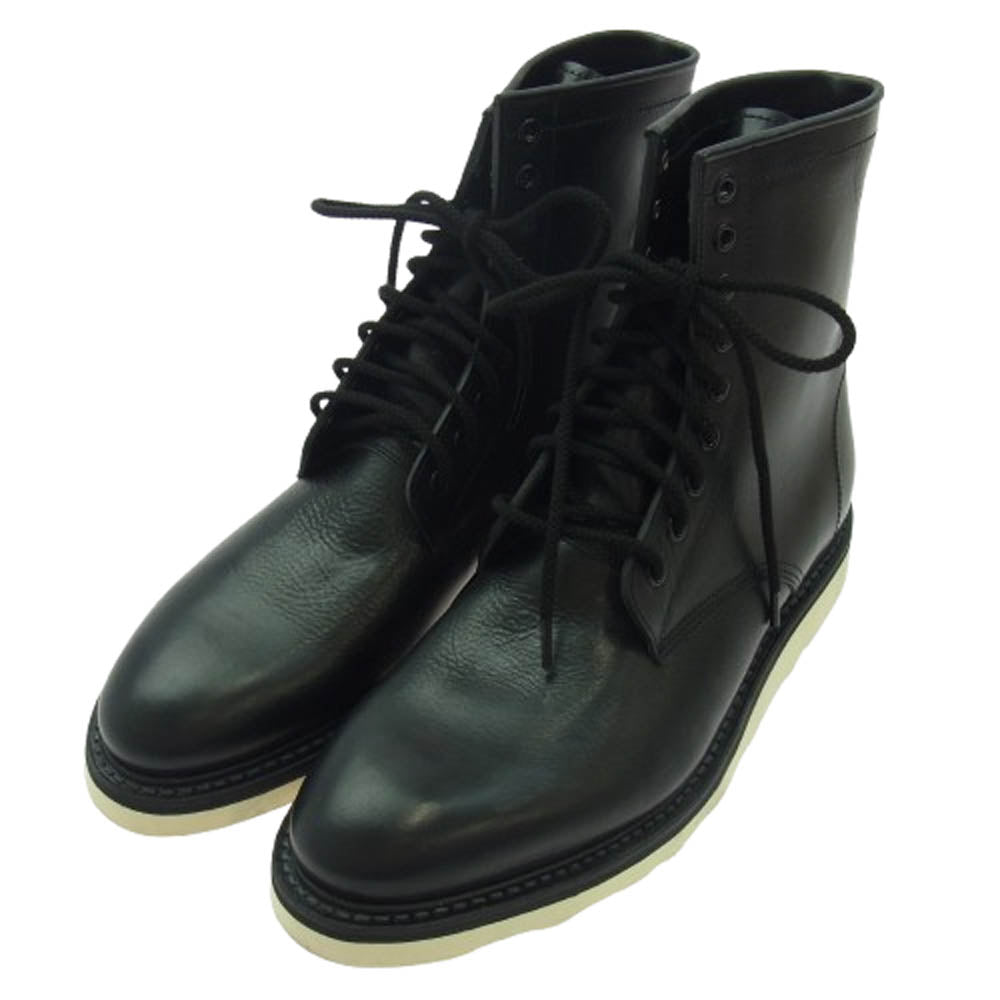MINEDENIM マインデニム MGK-002 Leather Zipper Unit Military Boots