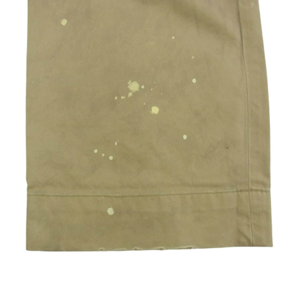 RRL ダブルアールエル ペンキ加工 チノ パンツ ベージュ系 30【中古】