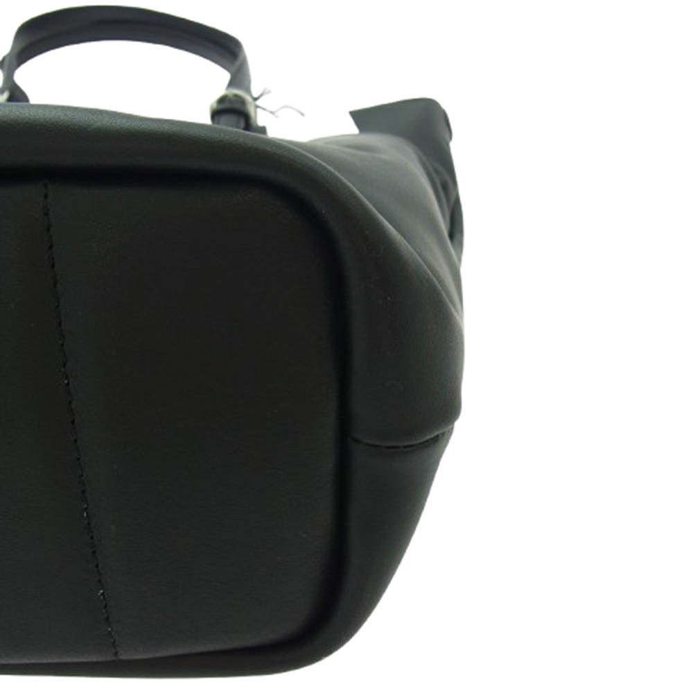 aniary アニアリ 37-02000 Leather Tote レザー トートバッグ ブラック系【新古品】【未使用】【中古】