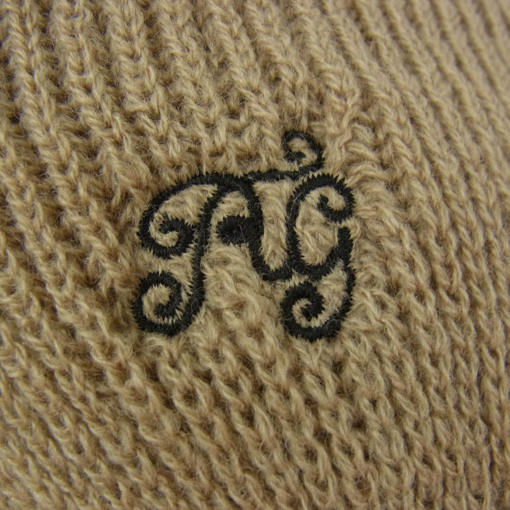 RUDE GALLERY ルードギャラリー RG0761 BASIC KNIT BERET ベーシック ニット ベレー帽 ベージュ系【中古】