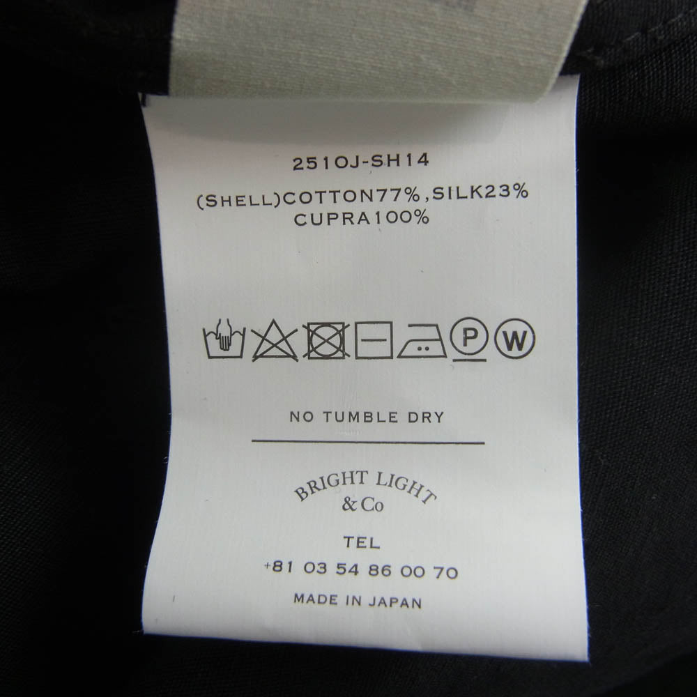 オールドジョー SILK NEP CLOTH SOUVENIR SHIRTS スーベニア 半袖 シャツ ブラック系 15【中古】