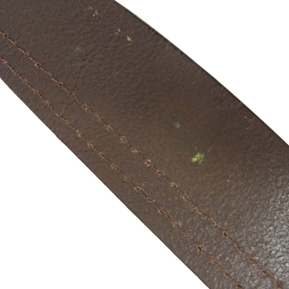 Paul Smith ポール・スミス レザー ベルト ブラウン系【中古】