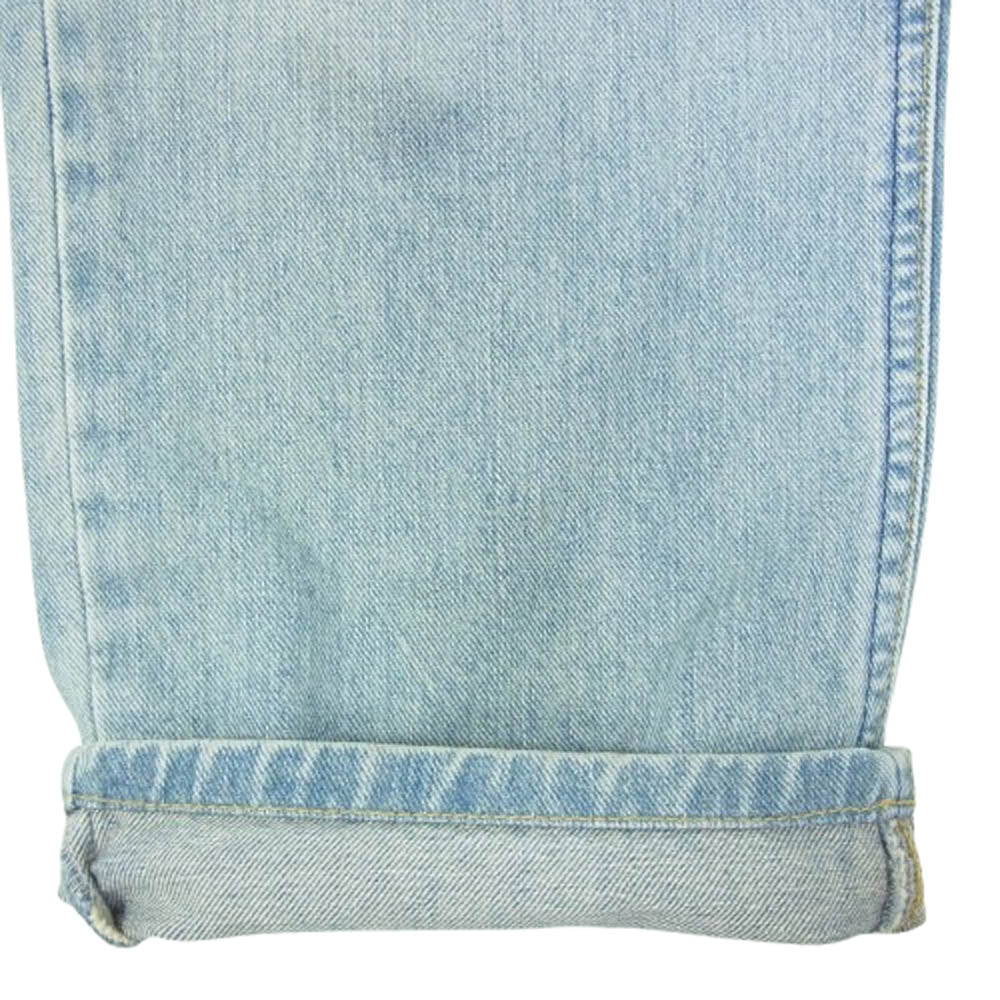 Lee リー 1013 US RIDERS サイド黒タグ ストレートデニム インディゴブルー系 ライトブルー系 30X33【中古】